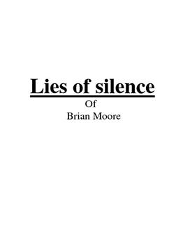  Lies of silence Of  Brian Moore