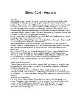 Stone Cold - Analysis