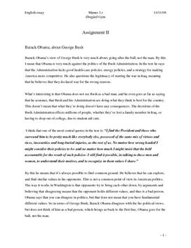 Barack Obama/American Politics