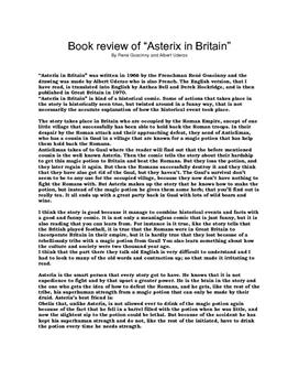 Book review of “Asterix in Britain”