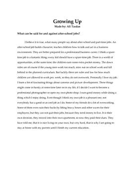 Growing Up