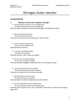 Faster, stronger, smarter
