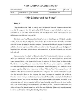 My Mother and her Sister