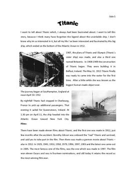  Titanic