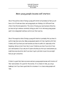 More young people become self starters