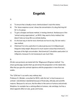 Engelsk