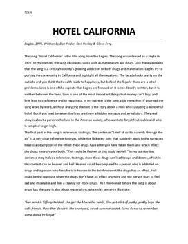 Hotel California