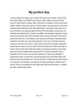 My Perfect Day