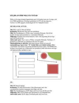 Willys säljplan Ystad