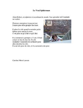 Le vrai Spiderman