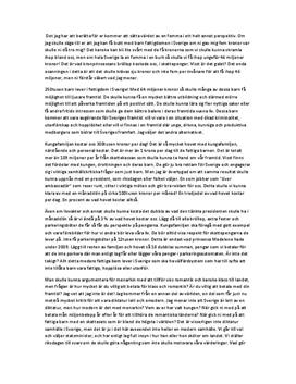 Ett argumenterande tal - Monarki i Sverige