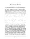Shakespeare’s Macbeth