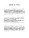 COOL IS COOL