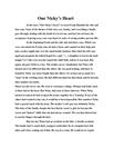 Our Nicky’s Heart