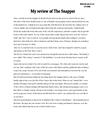 Recension The Snapper