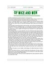 Of mice and men
