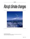Abrupt climate changes