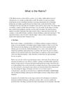 What is the Matrix?