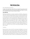 My Perfect Day