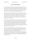 Essay: We are to bold in Denmark!