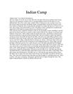 Sammanfattning: Indian Camp