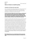 Esport rapport