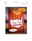 Projekt Report - Fast Food Nation