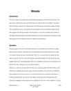 Engelsk essay over "Miranda"