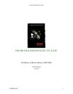 From Frankenstein to Saw - The History of Horror Movies