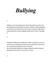 Bullying