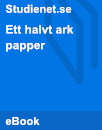 Ett halvt ark papper | Analys Ett halvt ark papper | Analys