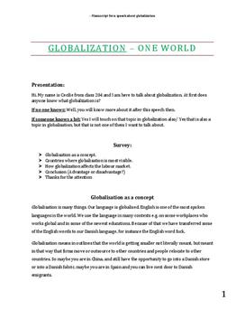 research proposal topics about globalization