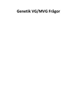Genetik | DNA, celldelning, kromosomer och ärftliga sjukdomar | Biologi