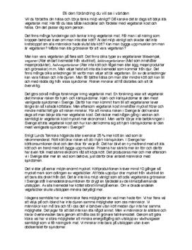 Vegetarisk kost | Fördelar och Nackdelar