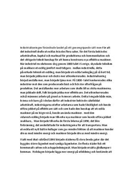 Industrialisering i Sverige under 1800-talet