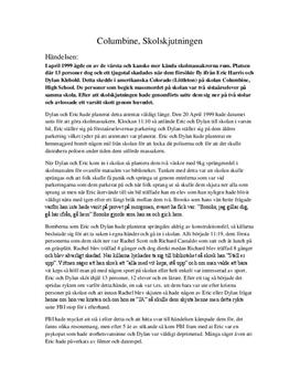 Skolskjutningen i Columbine | Analys