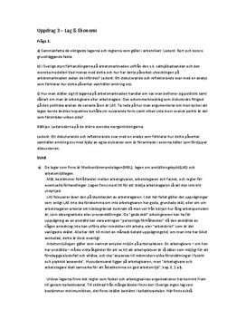 Sveriges lagar och ekonomi | Frågor och svar