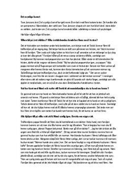 Det osynliga barnet | Frågor och svar
