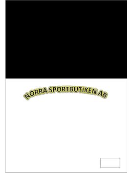 Marknadsplan | Norra sportbutiken AB | Rapport