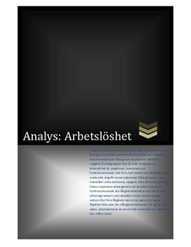Analys: Arbetslöshet i Sverige | Orsaker och åtgärder