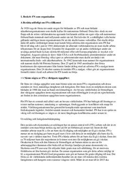 FN | Instuderingsfrågor