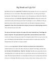 Big Mouth and Ugly Girl | Summary (Sammanfattning) Big Mouth and Ugly Girl | Summary (Sammanfattning)