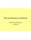 Den amerikanska revolutionen | Powerpoint-presentation