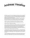 Andreas Vesalius | Inlämningsuppgift Andreas Vesalius | Inlämningsuppgift
