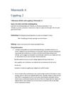 Matematik A, Uppdrag 2