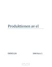 Elproduktion | Kraftverk