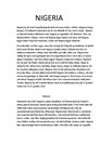 Nigeria | Fakta och Jämförelse