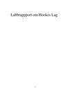 Spiralfjäder | Hookes lag | Seriekoppling | Parallellkoppling | Labbrapport