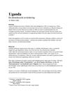 Uganda - En demokratisk utvärdering | Fördjupningsuppgift