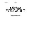 Michel Foucault | Fördjupningsarbete